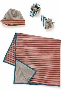 NWT Look Who's New Receiving Blanket Set